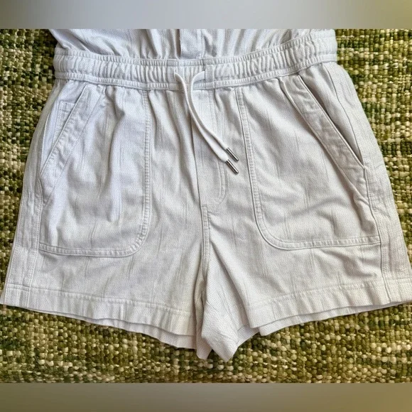 Athleta Farallon Printed Romper, Spliced Magic Veil Grey SIZE S - Picture 5 of 8